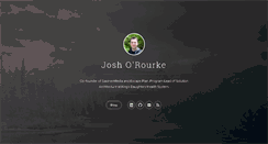 Desktop Screenshot of joshorourke.com