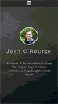 Mobile Screenshot of joshorourke.com